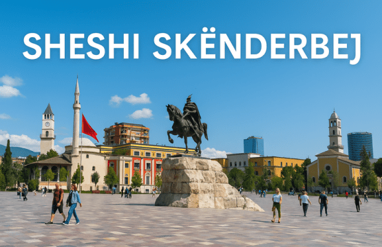 Zbuloni Sheshin Skënderbej në Tiranë – monumenti i heroit kombëtar, xhevahiri i kryeqytetit dhe pikënisja ideale për çdo udhëtim urban.