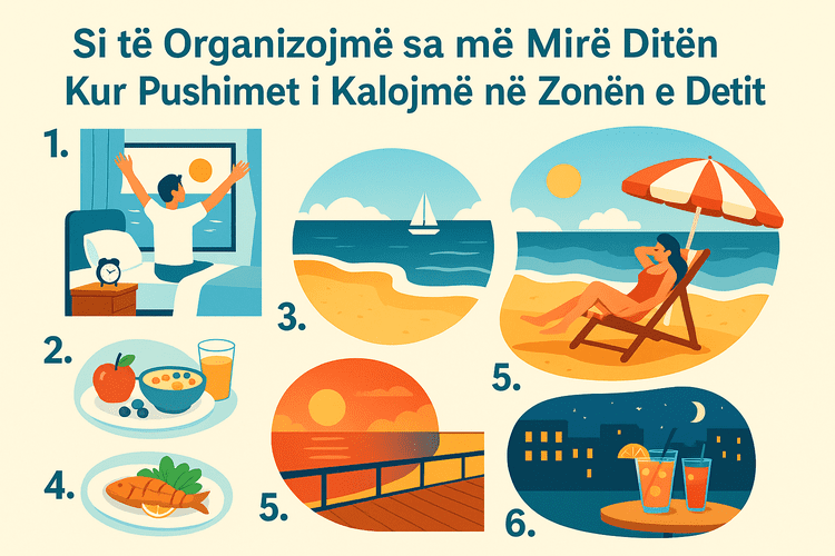Si të Organizojmë Sa më Mirë Ditën Kur Pushimet i Kalojmë në Zonën e Detit
